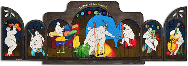 VIENTIEŠA NAMS 2010 adatas filcs , vilna koks 61 x 100 / 190