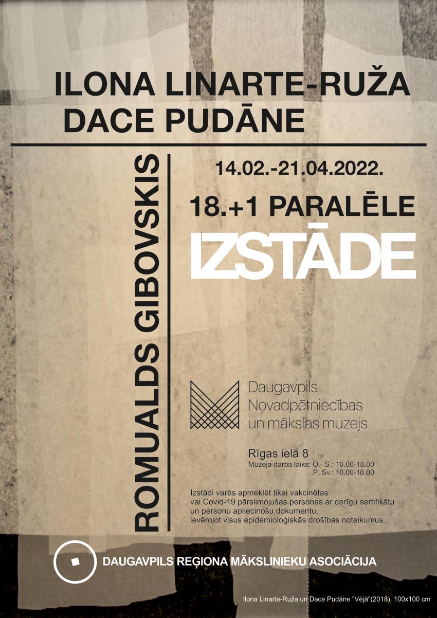Izstāde “18. + 1 PARALĒLE”