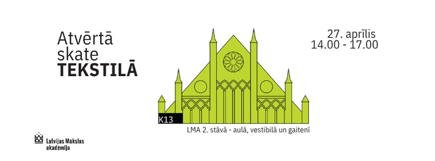 Latvijas Mākslas akadēmijas atvērtā skate TEKSTILĀ