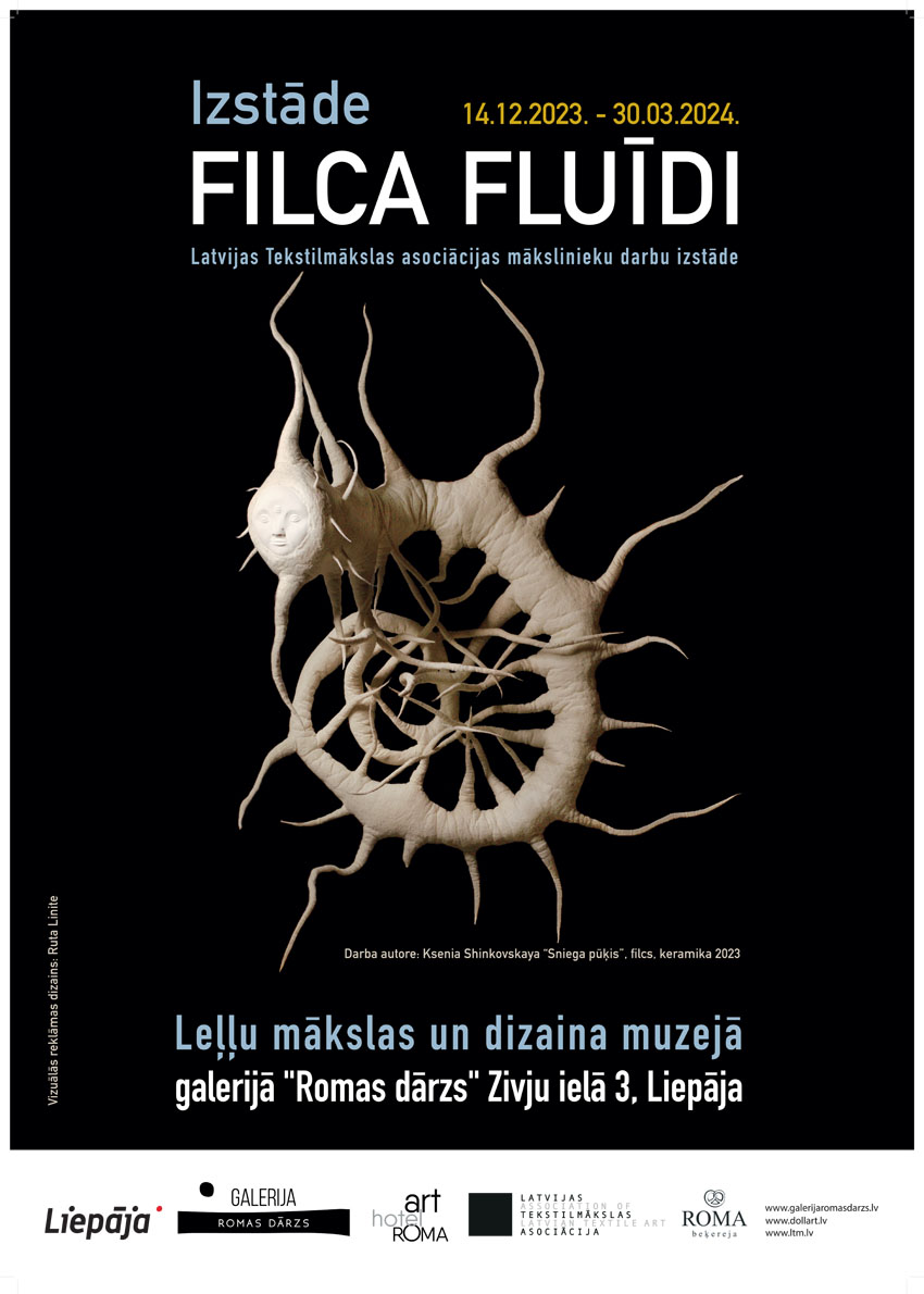 Filca mākslas izstāde FILCA FLUĪDI