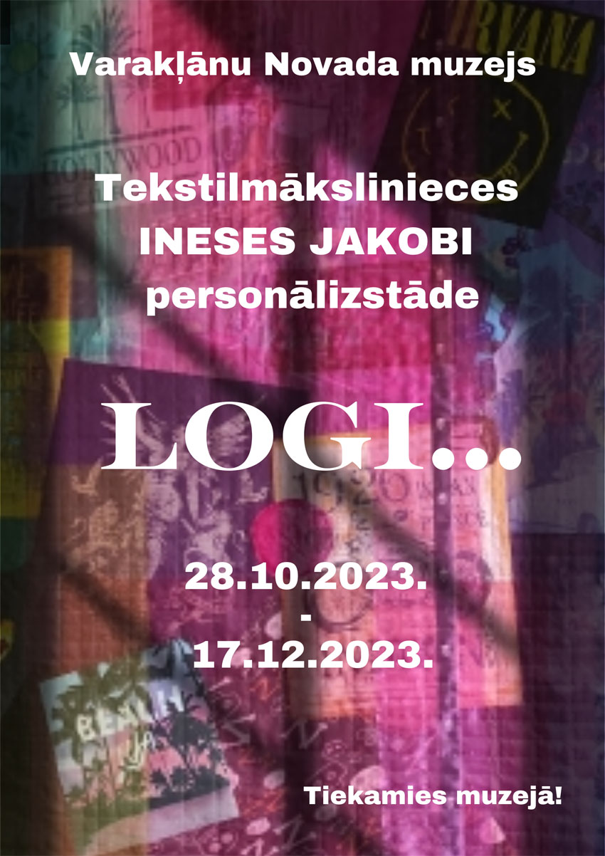 Ineses Jakobi personālizstāde LOGI