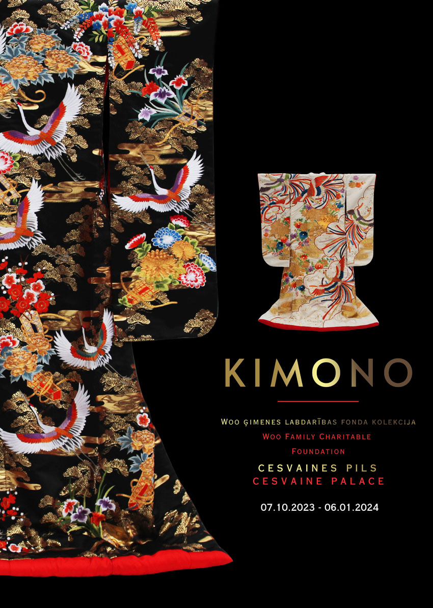AUTENTISKI JAPĀŅU KIMONO Cesvaines pilī