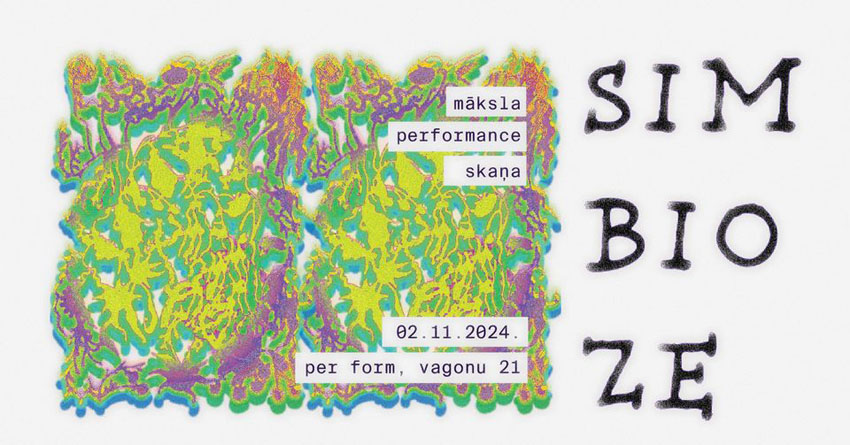 Māksla, performance, skaņa pasākumā SIMBIOZE