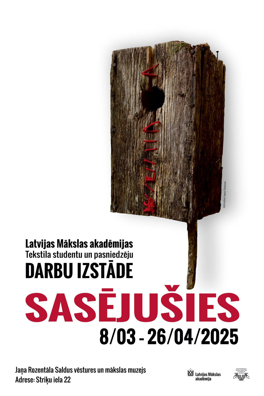 Tekstilmākslas izstāde SASĒJUŠIES