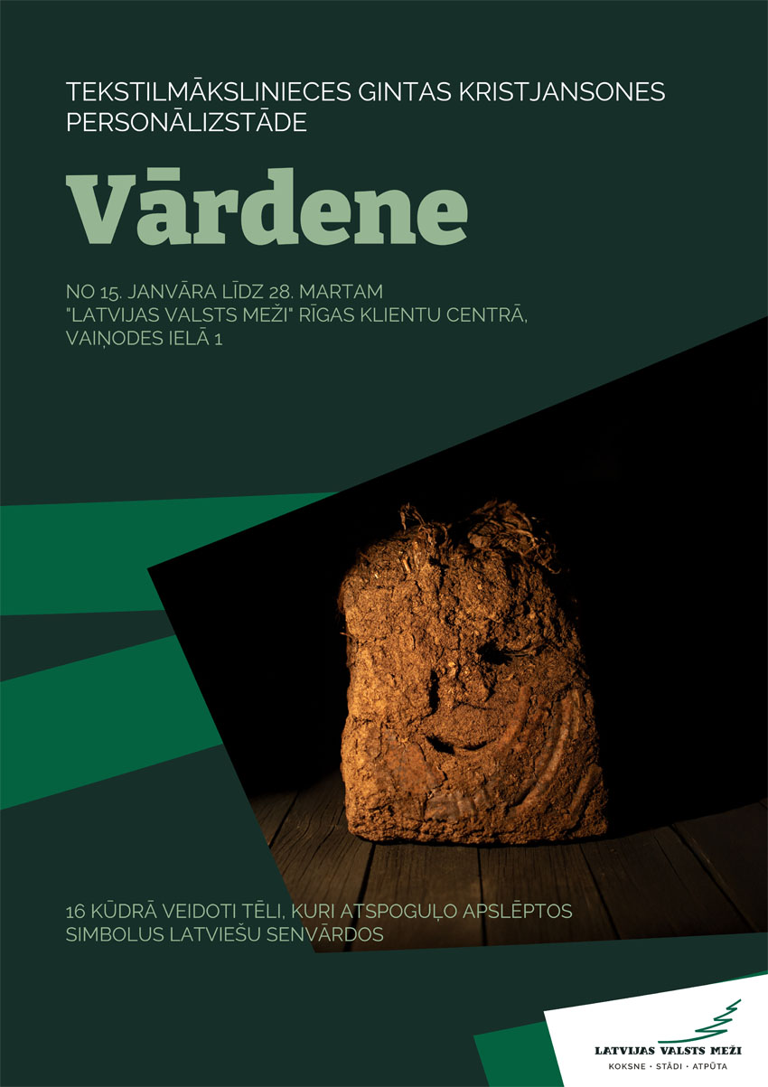 Gintas Kristjansones izstāde VĀRDENE 